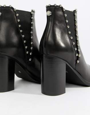steve madden studded ankle boots