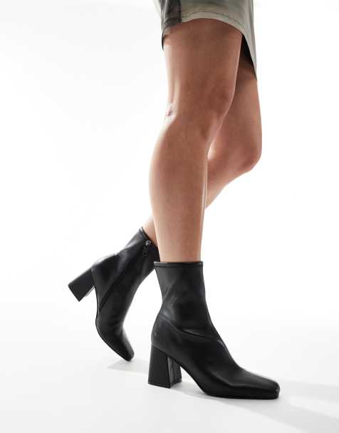 Steve Madden - Hoist - Højhælede ankelstøvler i sort - view 1