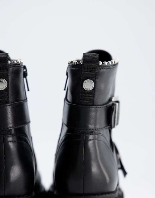 steve madden ankle boots with buckle