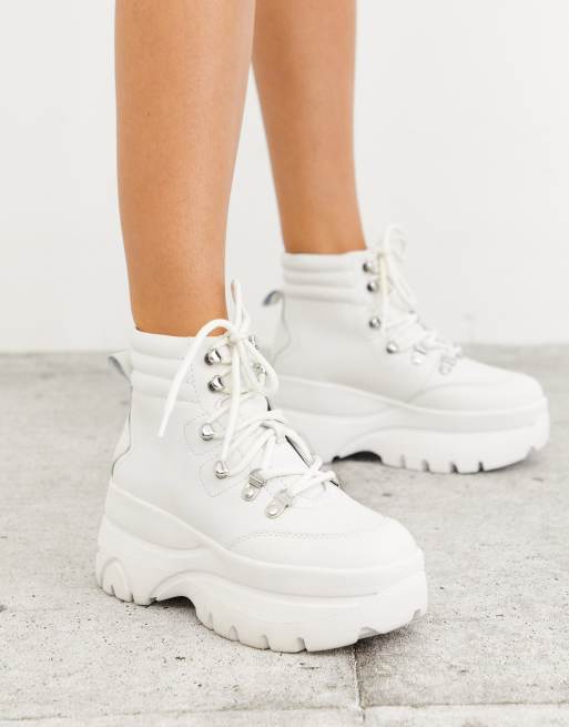 White steve hot sale madden booties