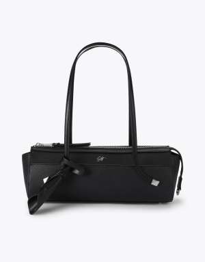 Steve Madden Indus black shoulder bag in black