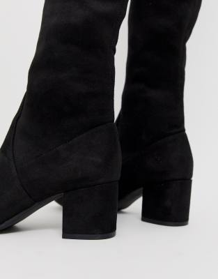 low heel steve madden over the knee boots