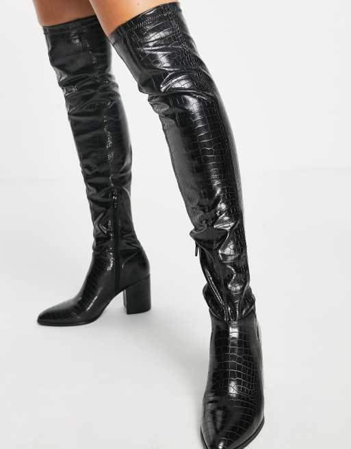 Steve madden jestik over the best sale knee boot