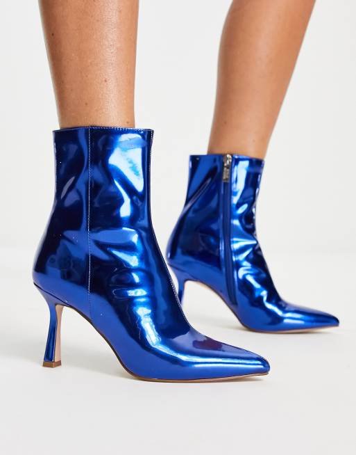 Steve madden metallic outlet boots