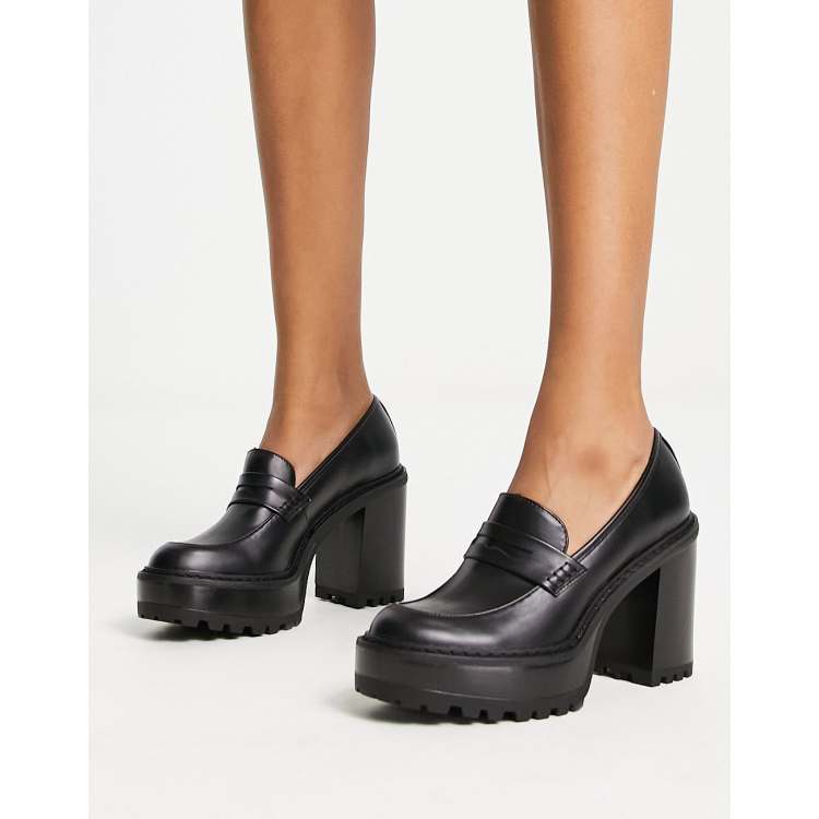 Steve madden best sale platform loafers