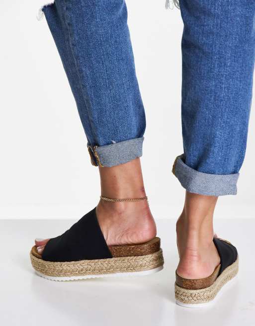 Steve madden black espadrille on sale sandals