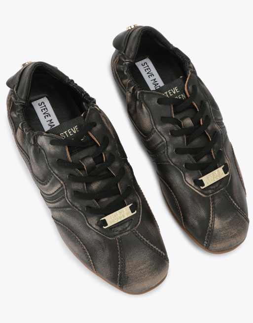 Steve Madden Khaia brown trainers in brown, 2 of 4