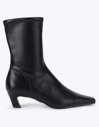 Steve Madden Kimmens black mid ankle boots in black