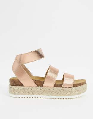 steve madden metallic sandals