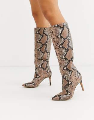 steve madden knee high heel boots