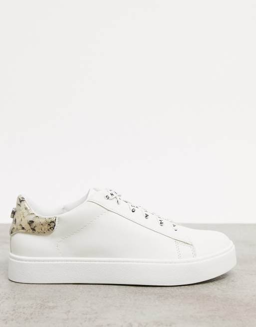 steve madden black and white trainers