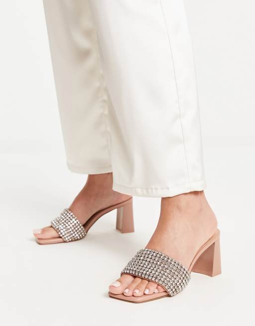 Steve madden open sales toe mules