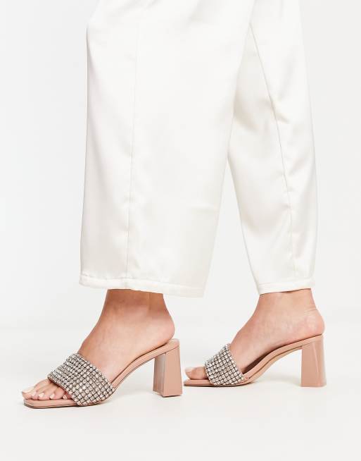 Steve madden heeled discount mules