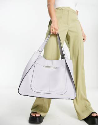 Steve Madden large tote bag in grey - ASOS Price Checker