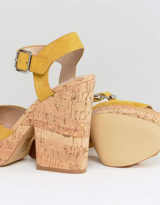 Steve madden cork on sale platform