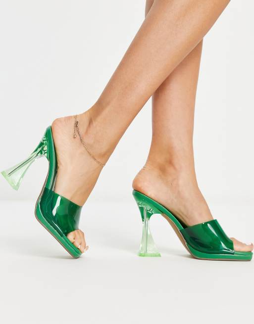 Steve madden clear hot sale heels dsw