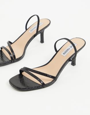 black strappy sandals steve madden