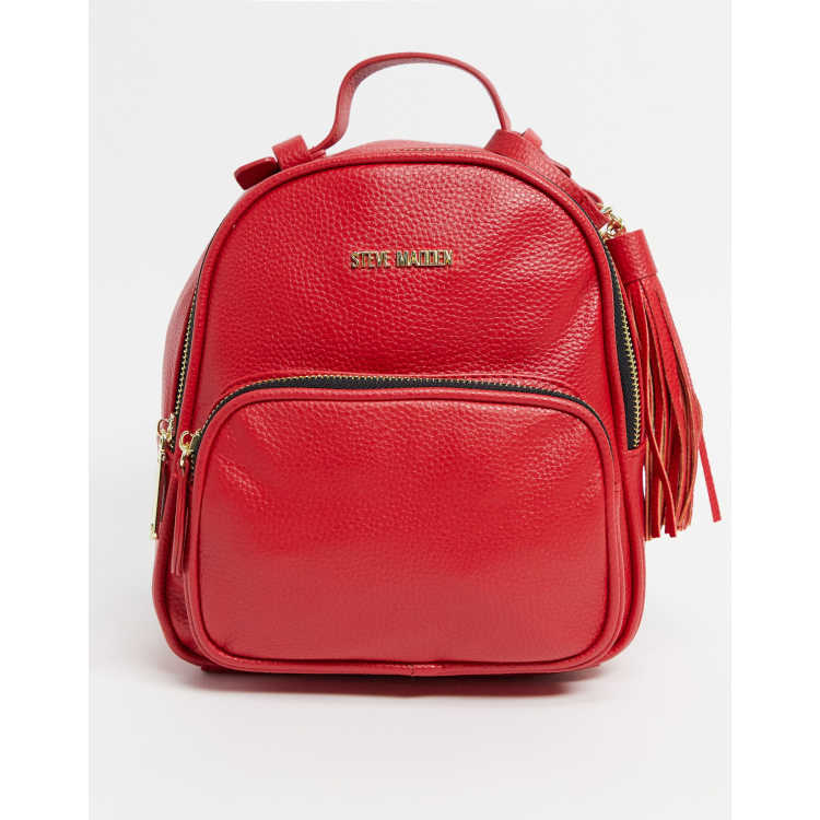 Steve madden best sale red mini backpack