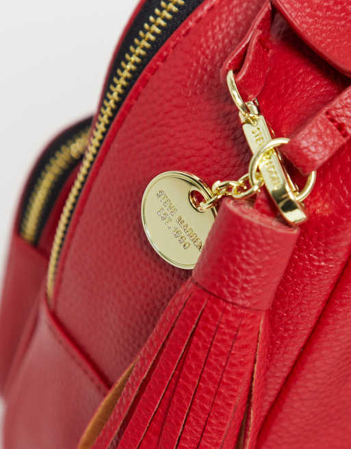 Steve madden discount red mini backpack