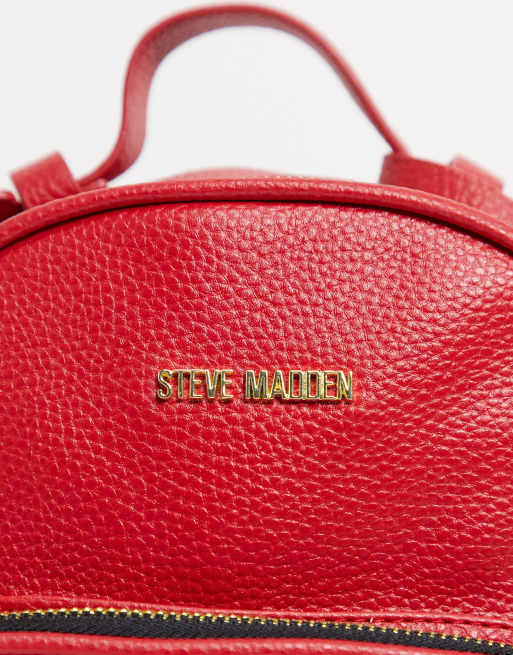 Steve madden red discount backpack