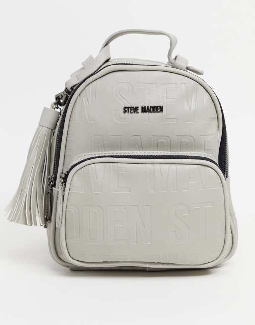 Steve madden store grey backpack