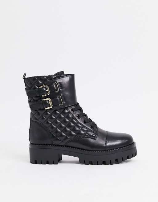 Steve madden cheap quilted boots