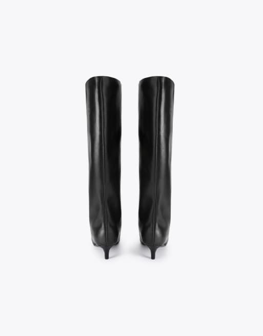 Steve Madden Luca black knee boots in black, 3 of 4