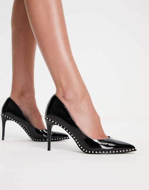 Steve madden black deals closed toe heels