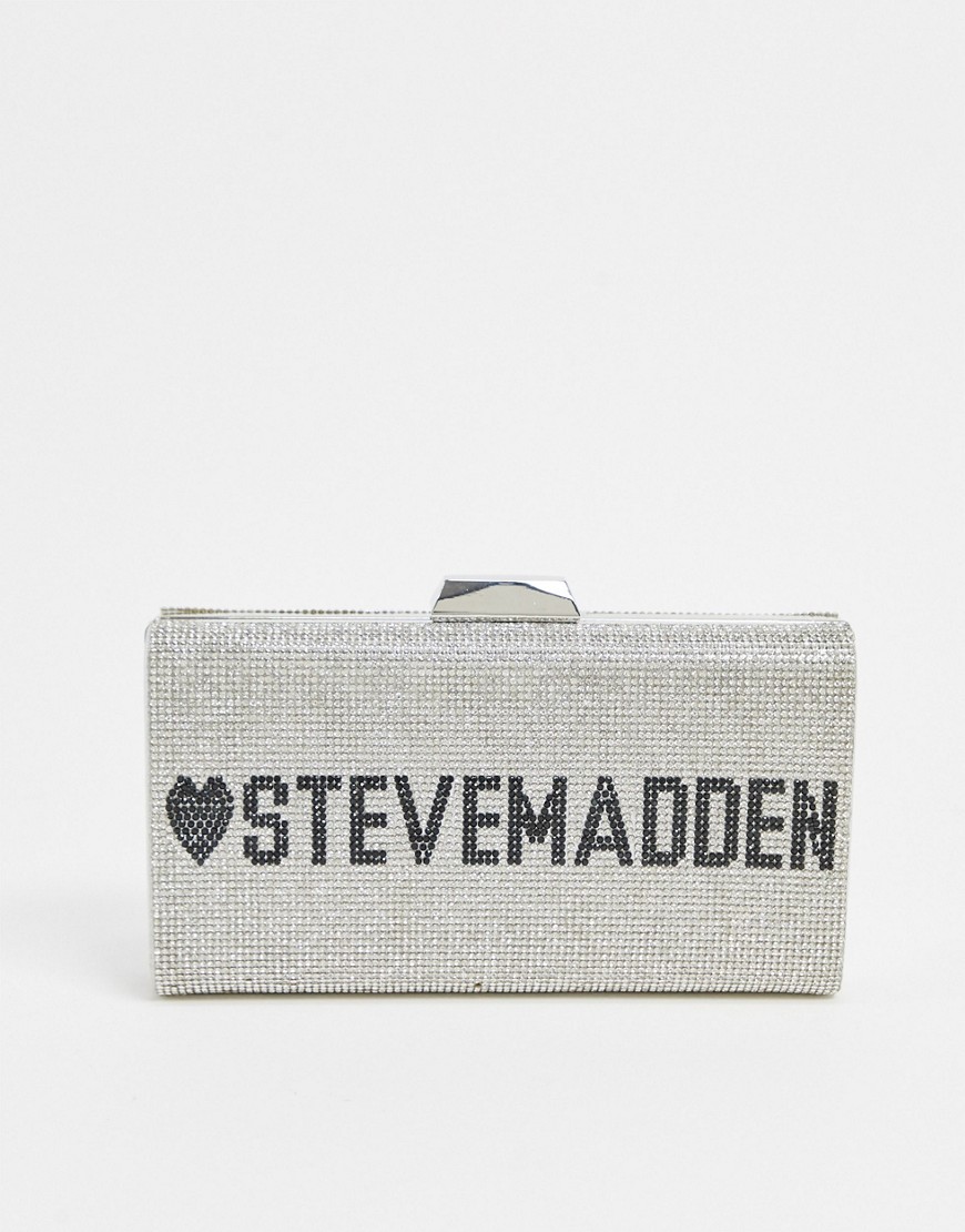Steve Madden - luvsm - Zilverkleurige clutch