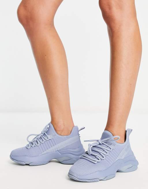 Steve Madden - Mac - Sneakers colore celeste 