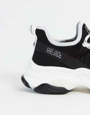 black steve madden trainers