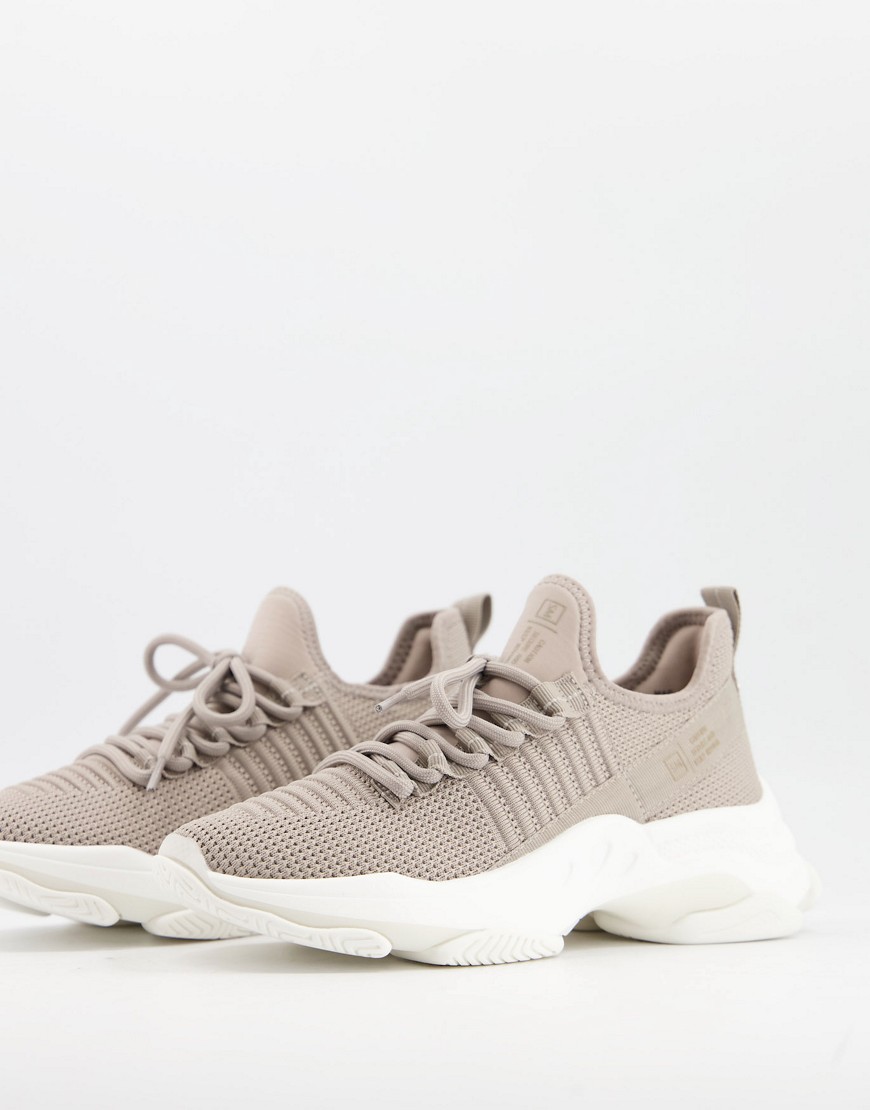 Steve Madden Mac trainers in taupe-Neutral