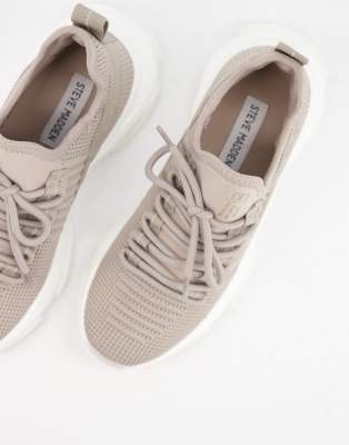 steve madden mac trainers taupe