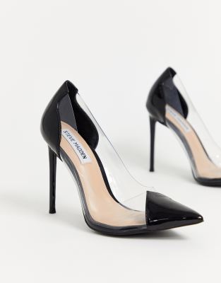 calvin klein clear heels