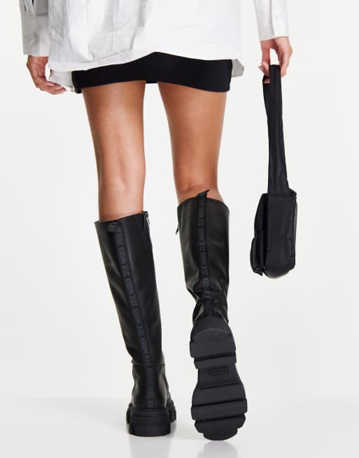 High knee deals boots steve madden