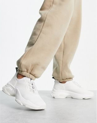 Steve Madden Match white chunky trainers - ASOS Price Checker