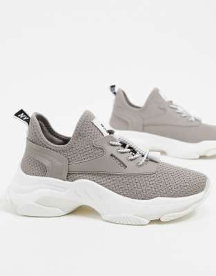 steve madden match white chunky trainers