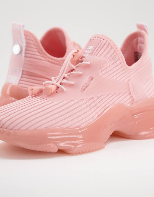 Steve Madden – Match-K – Rosa träningsskor med transparent sula, 4 av 4