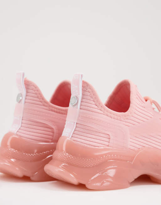 Steve Madden - Match-K - Sneakers med gennemskinnelig sål i pink, 2 af 4