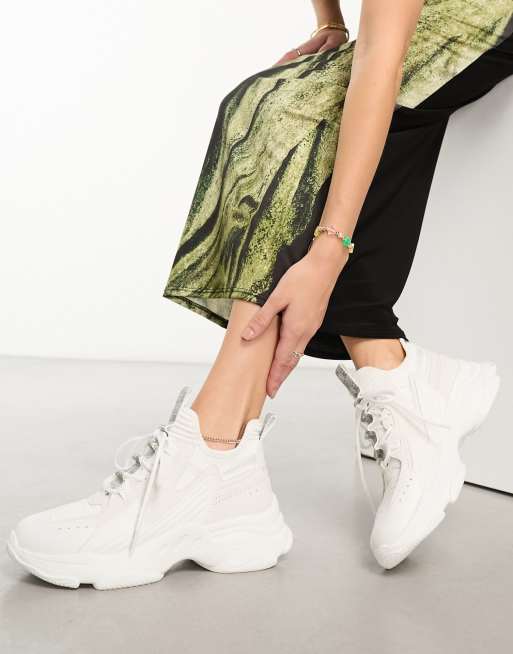 Steve Madden Matchbox Sneakers bianche