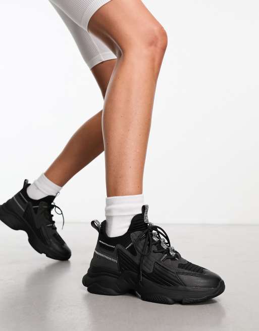 Steve Madden Matchbox sneakers in black