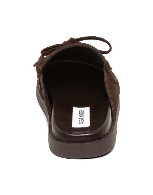 Steve Madden – Maurea – Bruna mockatofflor med fransar, 4 av 4