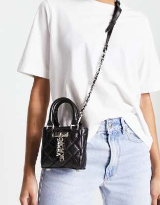 Steve madden belt hot sale bag black