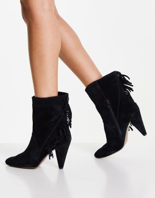 black suede steve madden