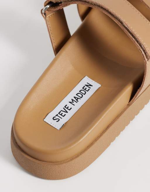 Steve Madden - Missile - Sandalen met bandjes in bruin, 4 van 4