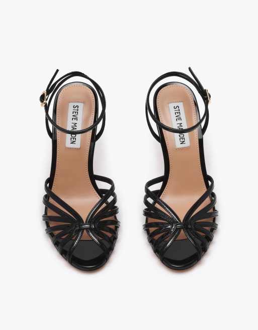 Steve Madden Mizuna black heeled sandals in black, 4 of 4