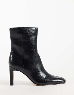 Steve Madden Morph Heeled Ankle Boots In Black