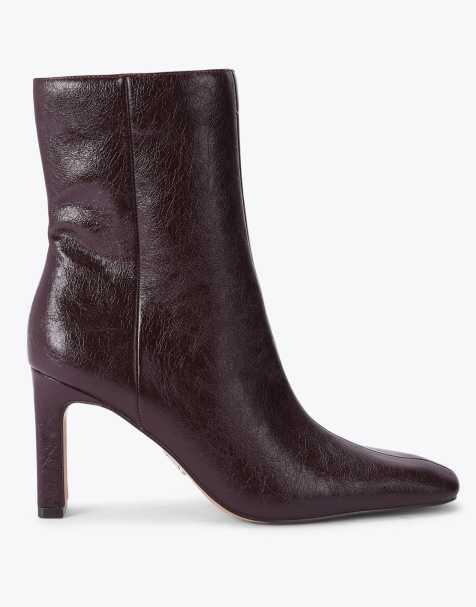 Steve Madden Morph wine high ankle boots in wine - view 1