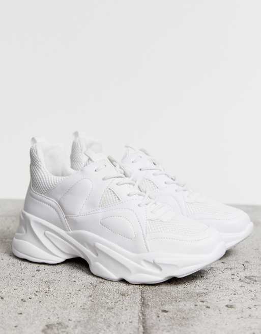 Steve Madden Movement White Chunky Sneakers