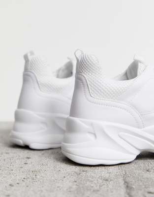 steve madden white chunky sneakers